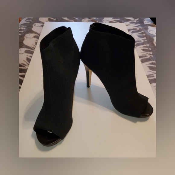Fergalicious Shoes - Fergalicious Catherine Peep-toe Ankle Booties